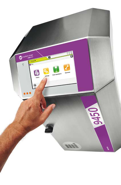 Pantalla táctil de equipo Markem-Imaje 9450
